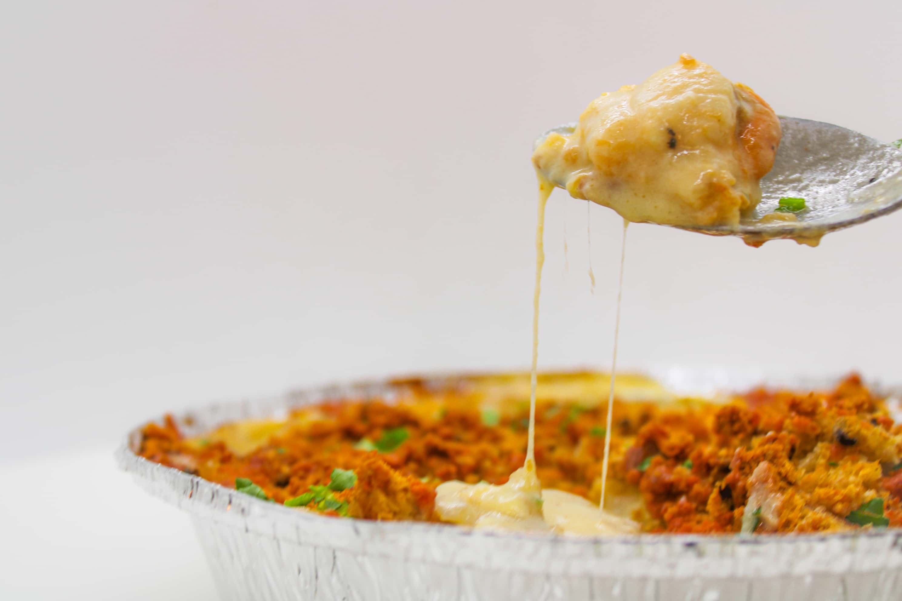 Scallop and Gammon Gratin